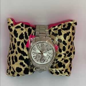 Betsey Johnson BJ4128 Rhinestone Watch